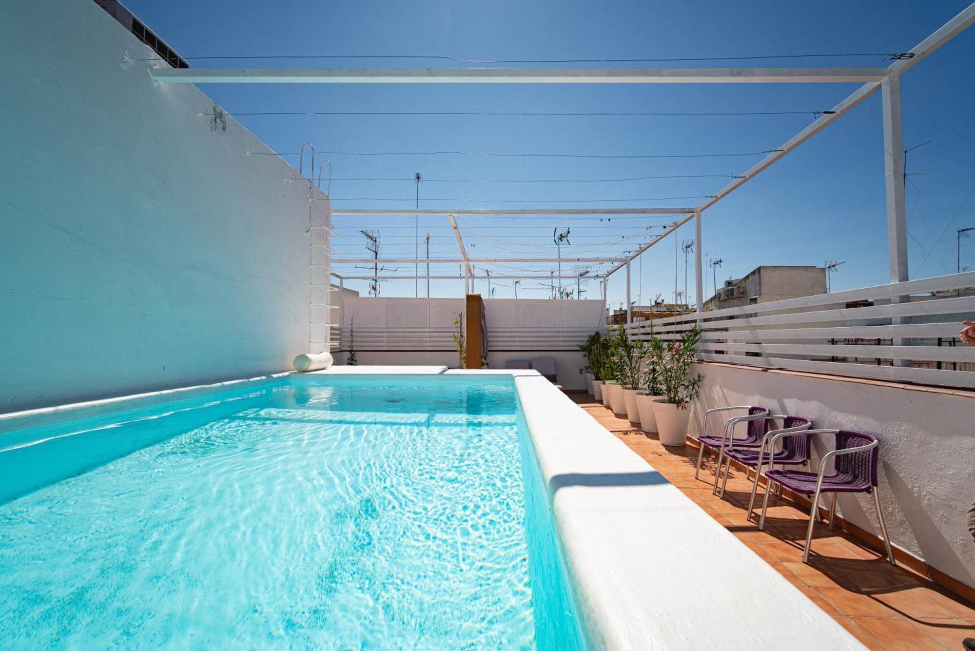 セビリアThe Artist'S House With Private Poolアパートメント エクステリア 写真